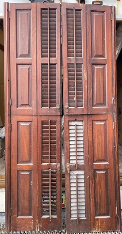 Vintage Interior shutters Cover