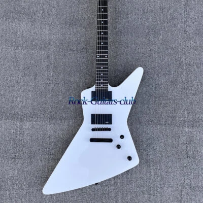 1984 White Explor Electric Guitar James Hetfield 2H Pickups Black Hardware - Image 1 of 4