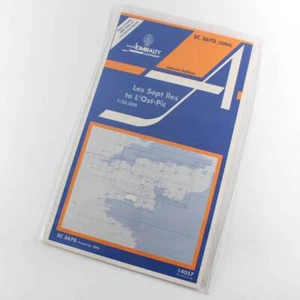 Nautical Chart Small Craft Edition Les Sept Iles to L'Ost-Pic SC3670 book by Adm - Picture 1 of 2