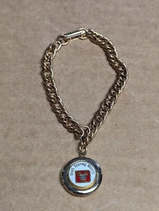 Gold Tone DISNEY Mickey Mouse Locket Charm Vintage RARE Nice WDW  - Picture 1 of 5