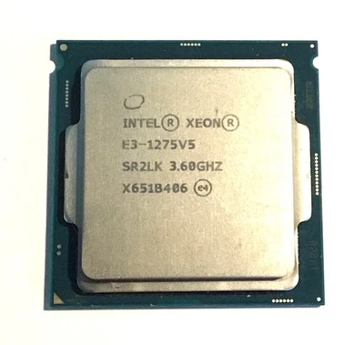 Intel Xeon E3-1275v5 SR2LK 3.60GHz Quad Core 8MB LGA1151 CPU Processor - Image 1 of 2