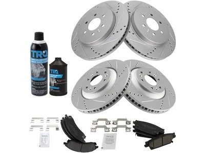 Kit de pastillas de freno y rotor delantero y trasero para Cadillac SRX 2004-2009 69431XYZK 2005 Foto 1 de 2
