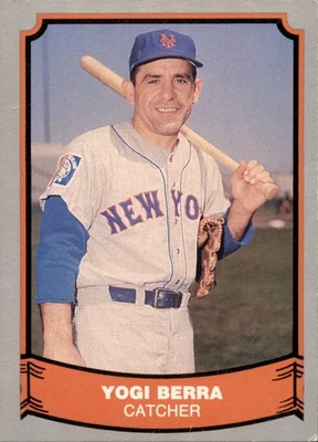 Tarjeta de béisbol 1988 Pacific Baseball Legends - Yogi Berra #54 - Mets de Nueva York Foto 1 de 2