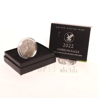2022-W Silver American Eagle Dollar Uncirculated - Image 1 of 3