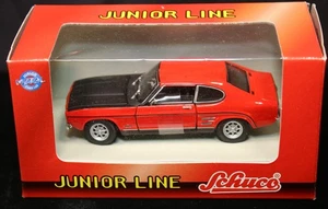 Ford Capri RS Red and Black 1:43 Diecast Schuco Junior Line - Picture 1 of 5