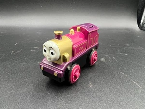 Tren ferroviario de madera Thomas Lady motorizado a batería metal 2002 EXCELENTE - Imagen 1 de 4