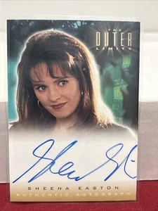 OUTER LIMITS SEX CYBORGS & SCIENCE FICTION A22 SHEENA EASTON EXPANSION AUTOGRAPH - Picture 1 of 3