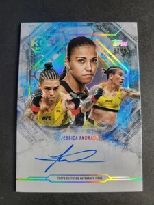 Jessica Andrade 2025 Topps UFC Knockout Collage-A-Graphs Auto /99 - Picture 1 of 2