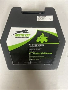 Arctic Cat REAR ATV Tire Chains Hardened Steel V-Bar 24-25" Size B - 0436-026 - Picture 1 of 4