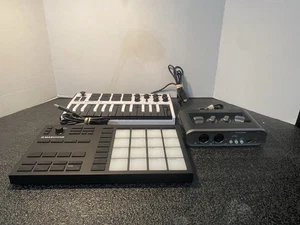 Native Instruments MASCHINE MIKRO MK3 Drum Controller And Other Equipment Shown - Picture 1 of 13