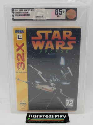 Star Wars Arcade Sega Genesis 32X Factory Sealed VGA Graded Gold Level 85+ NM+ - Image 1 of 4