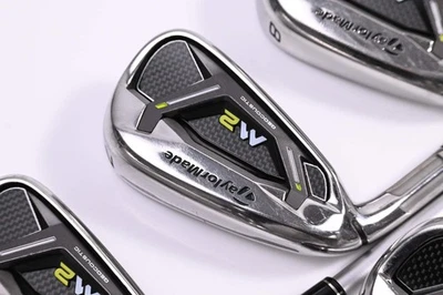 Left Hand Taylormade M2 2017 Irons / 6-PW+SW / Ladies Flex M2 Reax 45 Shafts - Image 1 of 4