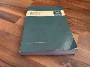 1978-85 MERCEDES BENZ 617.95 Turbo Diesel Service Manual_300SD 300TD 300D 300CD - Picture 1 of 6