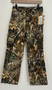King’s Camo Youth Hunting Pants 14/16 Realtree Edge Cargo Cotton Blend NWT - Picture 1 of 14