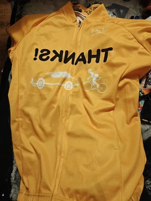 Jersey ciclista amarillo talla S Foto 1 de 3
