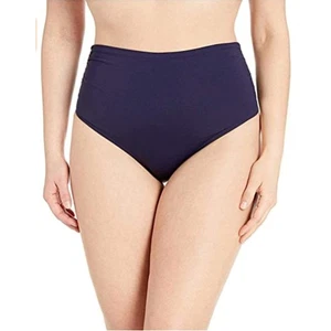 Bikini Anne Cole blu navy taglie forti fondo taglia 18W convertibile 3 vie nuovo - Foto 1 di 5