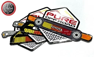 PURE Off-Road Sticker Decal Die-Cut Fits on TOYOTA Fj Cruiser Tacoma 4 Runner - Picture 1 of 5