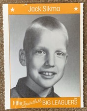 1991 Little Basketball Big Leaguers Jack Sikma Milwaukee Bucks