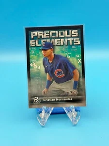 2023 Bowman Platinum - Precious Elements Cristian Hernandez #PE-4 (RC) Refractor - Picture 1 of 2