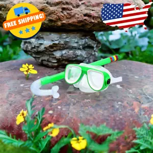 Goggles for kids, Kids Swimming Mask, Swimming Goggles with Nose Cap, Snorkel - Picture 1 of 4