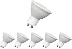 5 x GU10 LED Spotlight Bulb, 50W Halogen Equivalent, 5W 400lm 120° Warm White - Picture 1 of 5