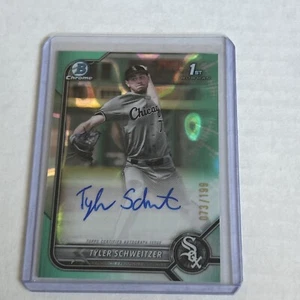 2022 Bowman Chrome 1st Bowman Auto Tyler Schweitzer #CDA-TSR /199 - Picture 1 of 3