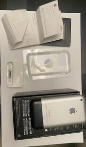 Apple iPhone 1st Generation - 8GB - Black (AT&T) A1203 (GSM) - Afbeelding 1 van 8