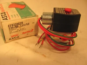 ASCO RED HAT EF8320G29 1/8" MAGNET 3-WEGE 120 VOLT AC 100# Druck - Bild 1 von 2
