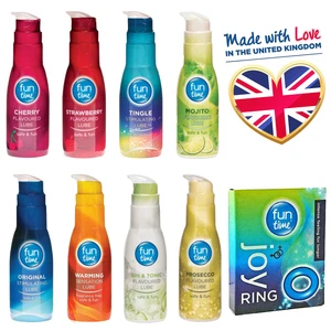 Fun Time aromatisiert intime Sex Schmierung wasserbasiertes Gel nicht klebrig 75ml - Bild 1 von 12