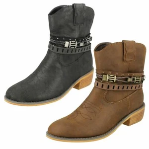 Botas de vaquero Down To Earth para dama - Imagen 1 de 19