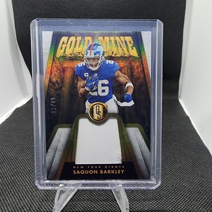 2023 Gold Standard Football Saquon Barkley GOLD MINE WHITE GOLD #1/49 #15 Giants