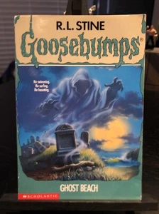 Gänsehaut Ghost Beach (#22) von R L Stine (1994) Scholastic Horror RAR Rarität NM - Bild 1 von 5