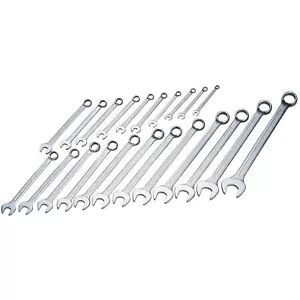 Draper Long Metric Combination Spanner Set 22 Piece Bi Hexagon Ring 03115 - Picture 1 of 2