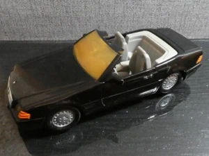 CORGI MERCEDES-BENZ 500SL BLACK 1:24 SCALE DIECAST NONE RUNNER 1 OWNER 34 YEARS - Picture 1 of 8