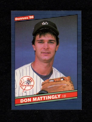 Don Mattingly 1986 Donruss Card #173 Mint/NR-Mint - New York Yankees - Image 1 of 2