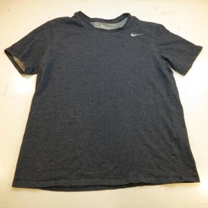 THE NIKE TEE DRI FIT ATHLETIC TEE T SHIRT Boys L Blue - Picture 1 of 2