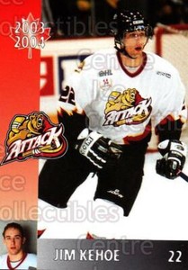 2003-04 Owen Sound Attack #17 Jim Kehoe