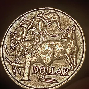 1984 1 DOLLAR AUSTRALIA RARE - Picture 1 of 4
