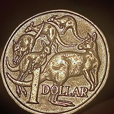 1984 1 DOLLAR AUSTRALIA RARE - Image 1 of 4