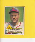 1952 Topps #115 Red Munger St.Louis Cardinals Vg+ Very Good Plus Lot # 13229