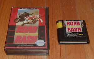 SEGA GENESIS GAME ROAD RASH - GAME - CASE - NO INSTRUCTION MANUAL - Picture 1 of 3