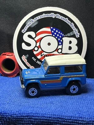 Matchbox 1987 Land Rover Ninety 4x4 1:62 Blue Diecast USED NM Condition - Image 1 of 4