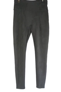 NEW Spanx Faux Suede leggings in Chocolate Size L #1597 - Picture 1 of 8