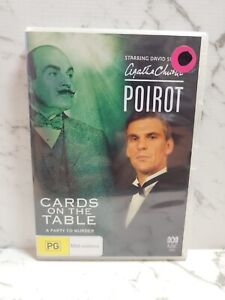 Agatha Christie Poirot Cards On The Table DVD Tracked Post