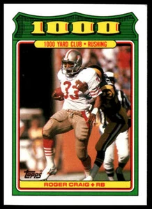 1988 Topps #19 Roger Craig - Picture 1 of 2