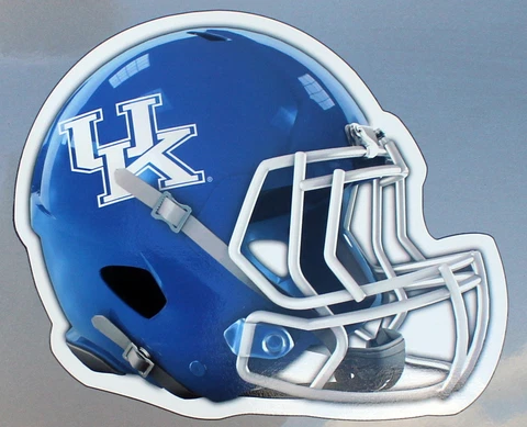 University of Kentucky Wildcats Team Magnet Football Helmet NCAA College Car Etc Cover