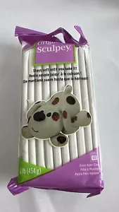 MODELING Kit Original Sculpey CLAY BAKE Oven Polymer White 454g Non Toxic S77 - Picture 1 of 4