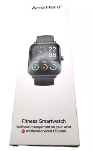 Amzhero Fitness Smartwatch mit Alexa für Damen Herren 24/7 Herzfrequenz Blutsauerstoff - Bild 1 von 7