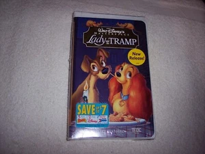 VHS--WALT DISNEY LADY AND THE TRAMP *FACTORY SEALED* #3 - Picture 1 of 6