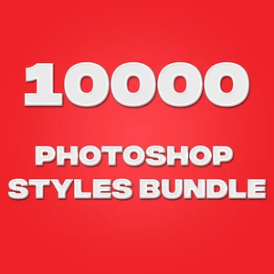 10000 Photoshop Styles Pack - Bild 1 von 1